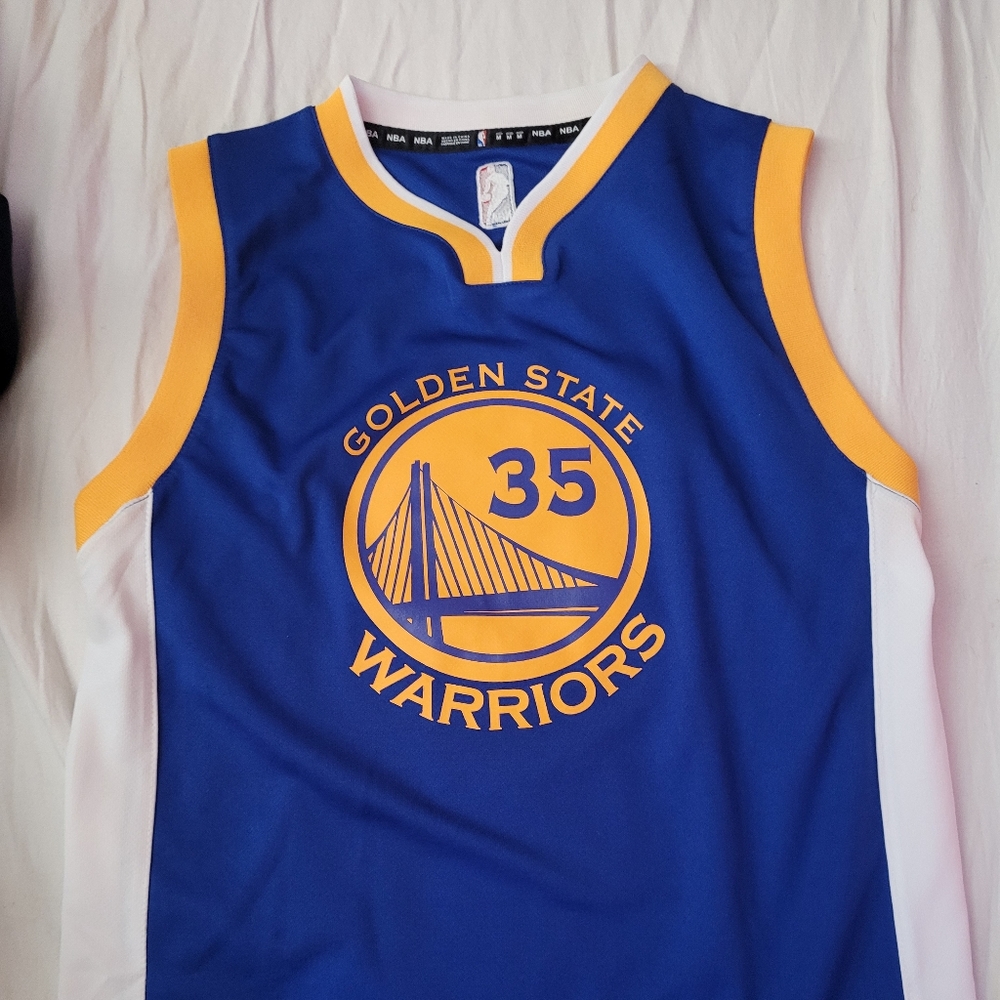 Golden State Warriars Kevin Durant #35 Official NBA JERSERY.